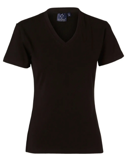 Picture of Winning Spirit, Ladies V-Neck S/S Tee