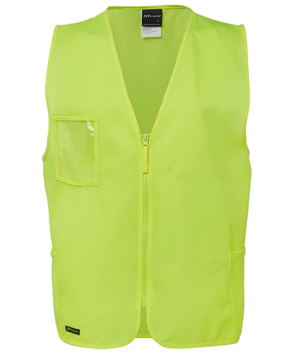 Picture of JB's Wear, HV Zip Safety Vest