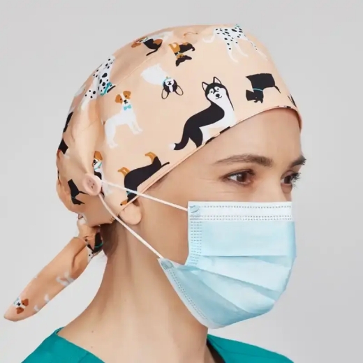 Picture of Biz Care, Printed Unisex Scrub Cap