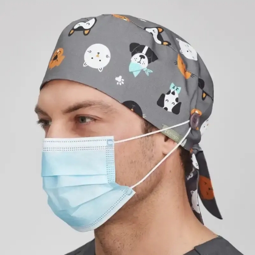 Picture of Biz Care, Printed Unisex Scrub Cap