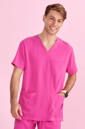 Picture of Biz Care, Unisex V-Neck Scrub Top