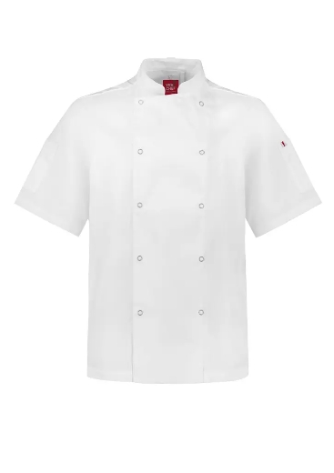 Picture of Biz Collection, Zest Mens S/S Chef Jacket