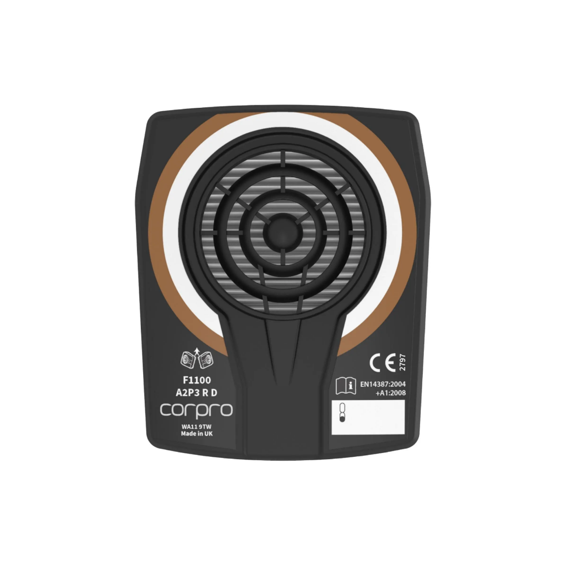 Picture of Force360 Corpro A2P3 R D Filter (Pair) Black Size One