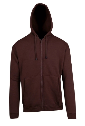 Picture of RAMO, Mens Zip With Pocket Hoodie