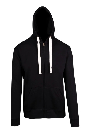 Picture of RAMO, Mens Brushed Heavy Zip Fleece Hoodie