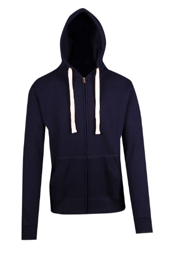 Picture of RAMO, Mens Brushed Heavy Zip Fleece Hoodie