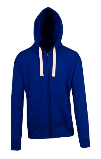 Picture of RAMO, Mens Brushed Heavy Zip Fleece Hoodie