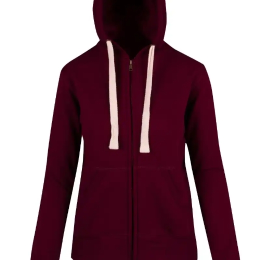 Picture of RAMO, Ladies Heavy Zip Fleece Hoodie