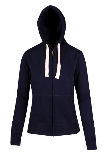 Picture of RAMO, Ladies Heavy Zip Fleece Hoodie