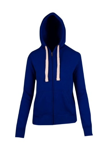 Picture of RAMO, Ladies Heavy Zip Fleece Hoodie