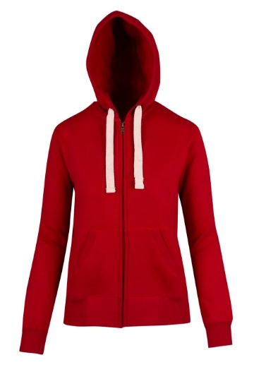 Picture of RAMO, Ladies Heavy Zip Fleece Hoodie