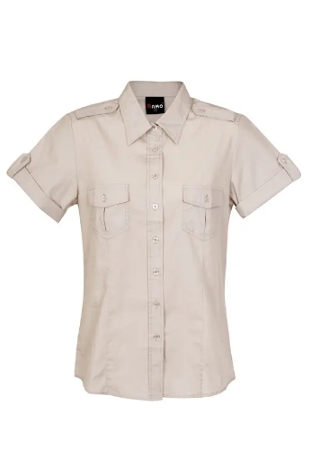 Picture of RAMO, Ladies Military Short Sleeve Shirt