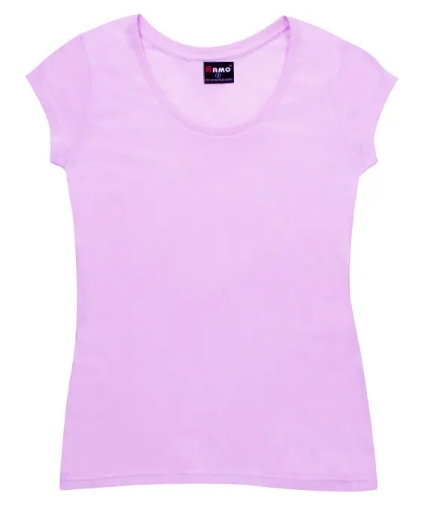 Picture of RAMO, Ladies Jersey Scoop Neck Tee