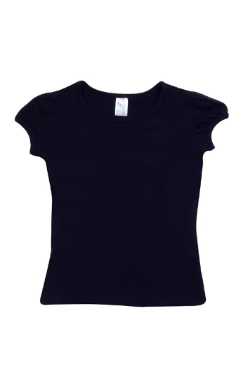 Picture of RAMO, Girls Short Puff Sleeve Tee