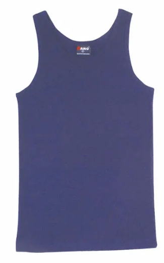 Picture of RAMO, Mens Rib Singlet