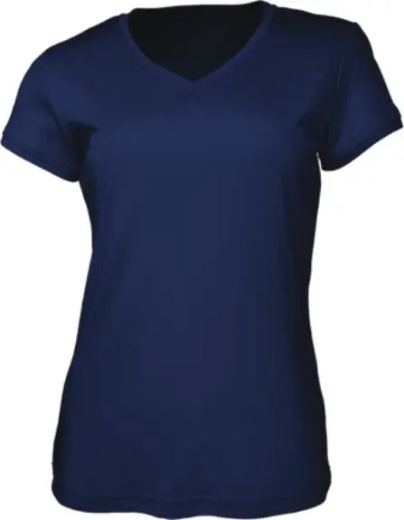 Picture of Bocini, Ladies Vee Neck Tee Shirt