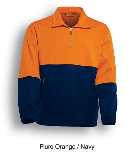 Picture of Bocini, Hi-Vis 1/2 Zip Fleece