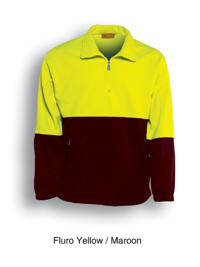 Picture of Bocini, Hi-Vis 1/2 Zip Fleece