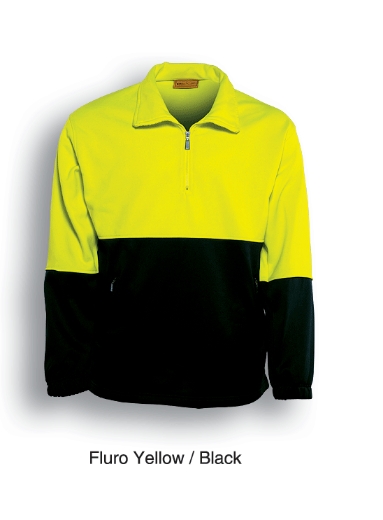 Picture of Bocini, Hi-Vis 1/2 Zip Fleece