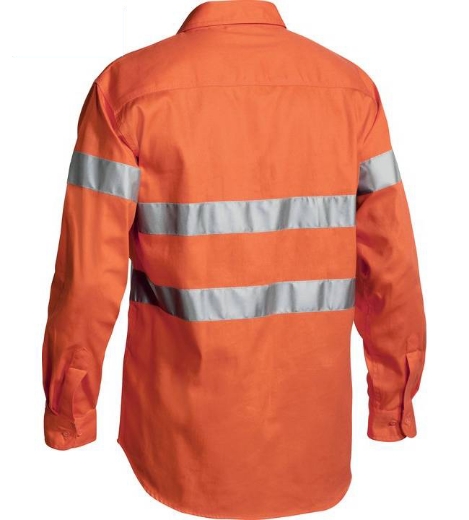 Picture of Bisley, Taped Hi Vis Drill Shirt