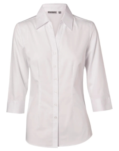 Picture of Winning Spirit, Ladies Stretch 3/4 Sleeve Shirt