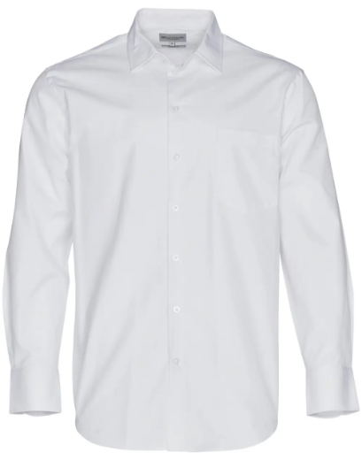 Picture of Winning Spirit, Mens CVC Oxford L/S Shirt