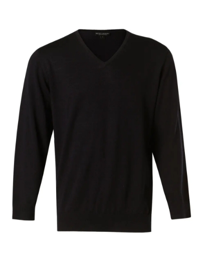 Picture of Winning Spirit, Mens V-Neck L/S Jumper