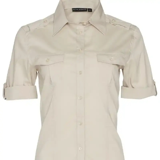 Picture of Winning Spirit, Ladies S/S Military Shirt