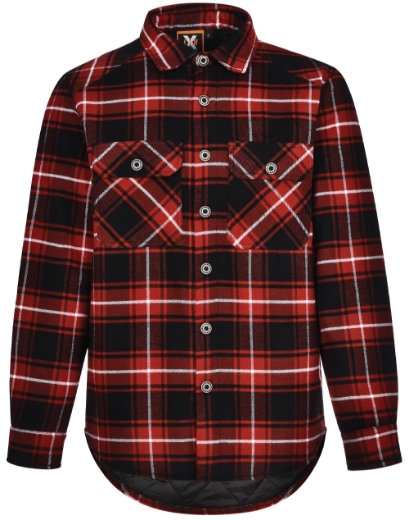 Picture of Winning Spirit, Unisex Quilted Flannel Jacket