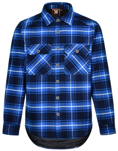 Picture of Winning Spirit, Unisex Quilted Flannel Jacket