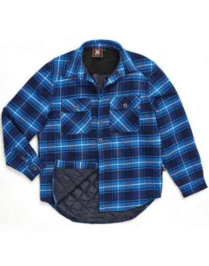 Picture of Winning Spirit, Unisex Quilted Flannel Jacket