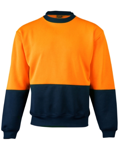 Picture of Winning Spirit, High Visibility Crew Neck Windcheater