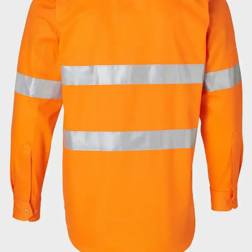 Picture of Winning Spirit, Mens High Visibility L/S Drill Shirt