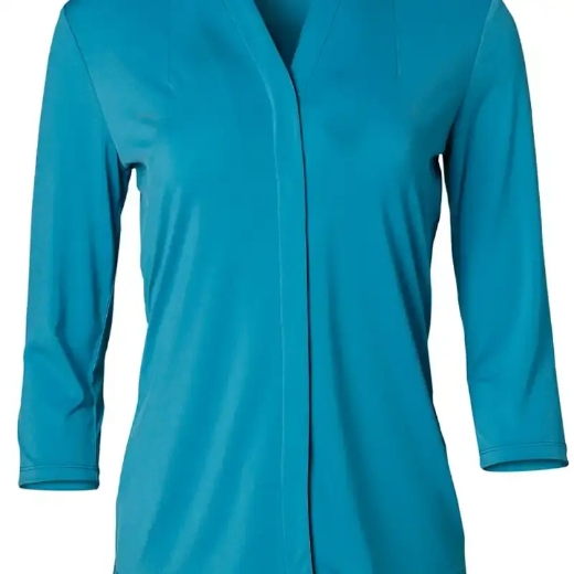 Picture of Winning Spirit, Ladies Isabel Stretch 3/4 Sleeve Knit Top