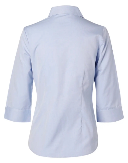 Picture of Winning Spirit, Ladies Oxford 3/4 Sleeve Shirt