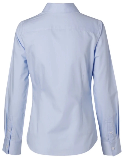 Picture of Winning Spirit, Ladies Fine Twill L/S Shirt