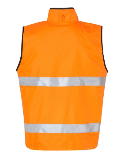 Picture of Winning Spirit, Mens Hi-Vis Mandarin Collar Vest