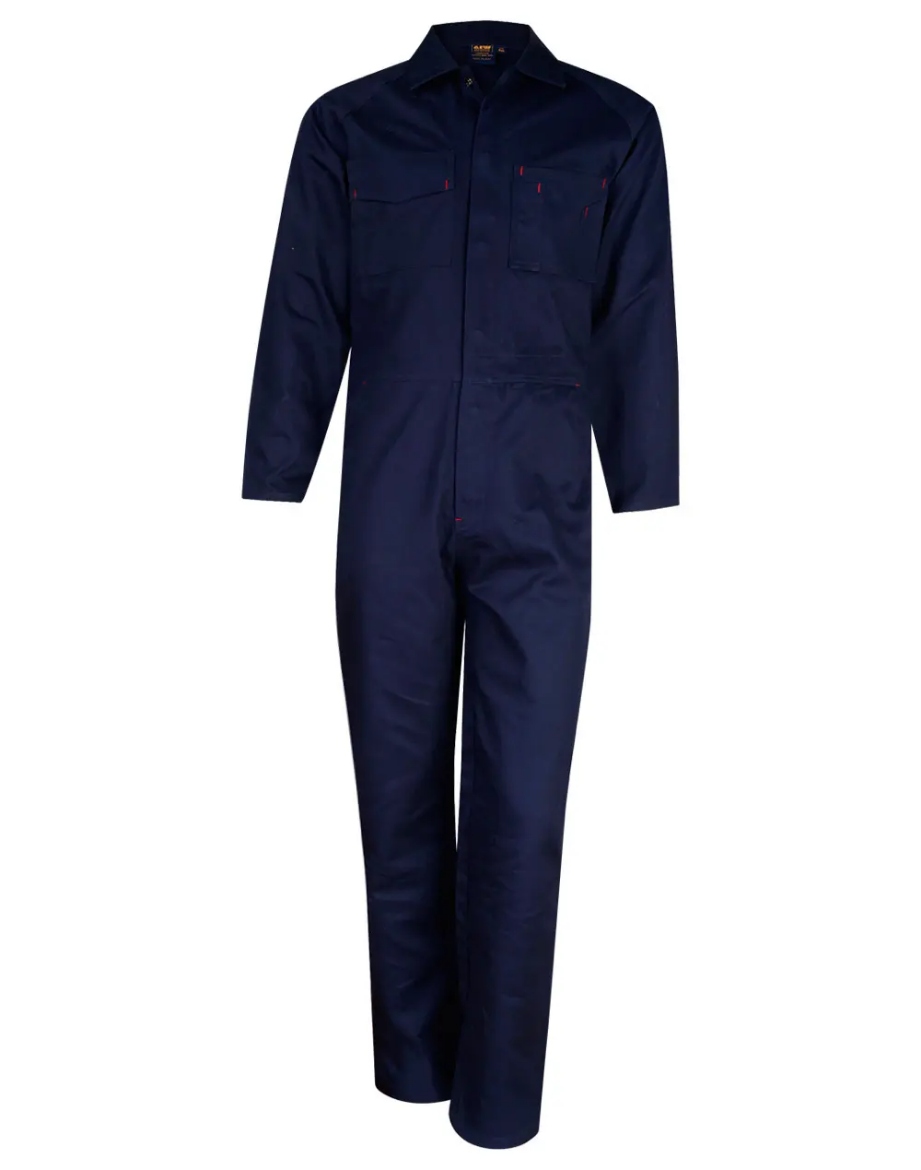 Picture of Winning Spirit, Mens Cotton Drill Coverall
