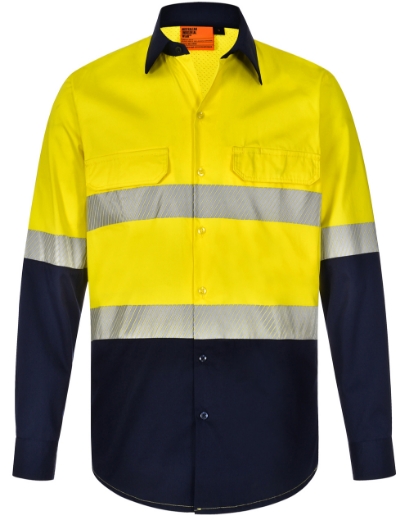 Picture of Winning Spirit, Unisex Hi Vis Cool-Breeze Safety L/S Shirt