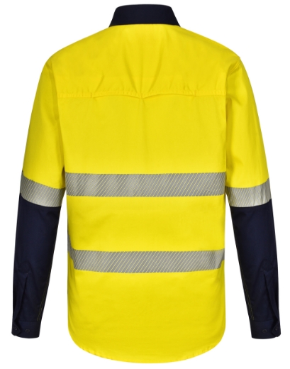 Picture of Winning Spirit, Unisex Hi Vis Cool-Breeze Safety L/S Shirt