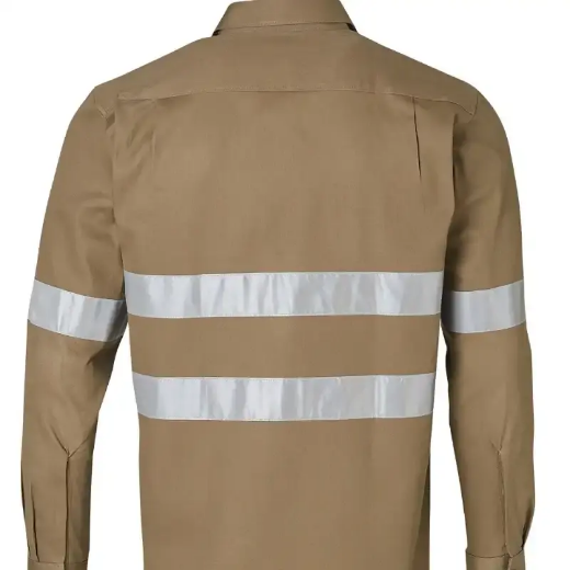 Picture of Winning Spirit, Mens Cotton Drill L/S Work Shirt