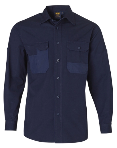 Picture of Winning Spirit, Mens Cordura L/S Work Shirt