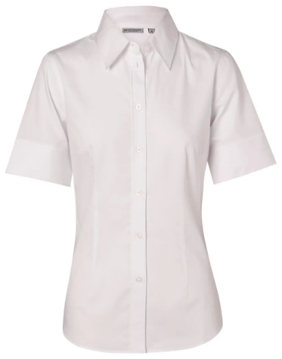 Picture of Winning Spirit, Ladies Fine Twill S/S Shirt