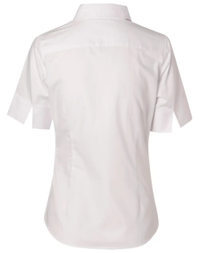 Picture of Winning Spirit, Ladies Fine Twill S/S Shirt