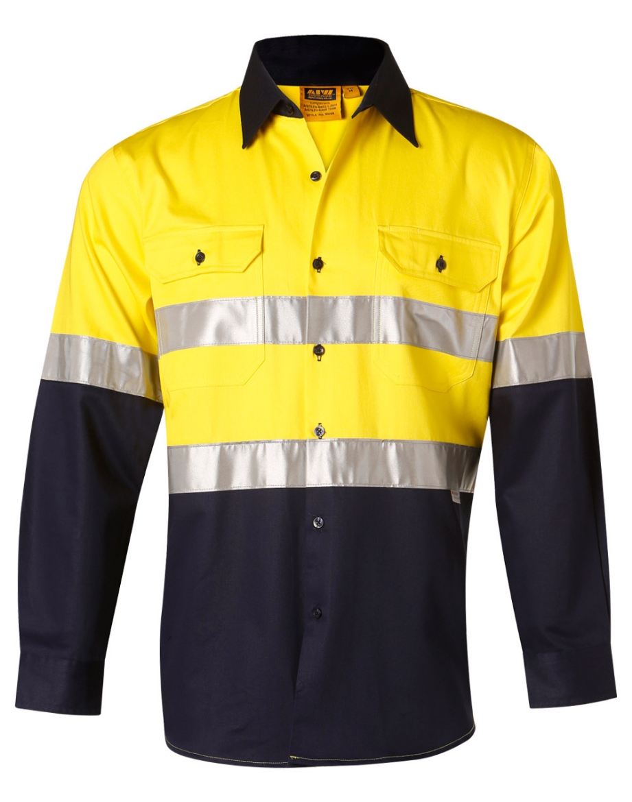 Picture of Winning Spirit, Mens High Visibility Safety Shirt