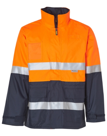 Picture of Winning Spirit, Mens Hi-Vis Long Line Safety Jacket