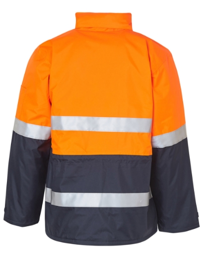 Picture of Winning Spirit, Mens Hi-Vis Long Line Safety Jacket