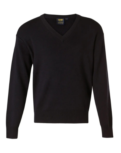 Picture of Winning Spirit, V-Neck Knit L/Ss Jumper