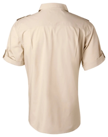 Picture of Winning Spirit, Mens S/S Military Shirt