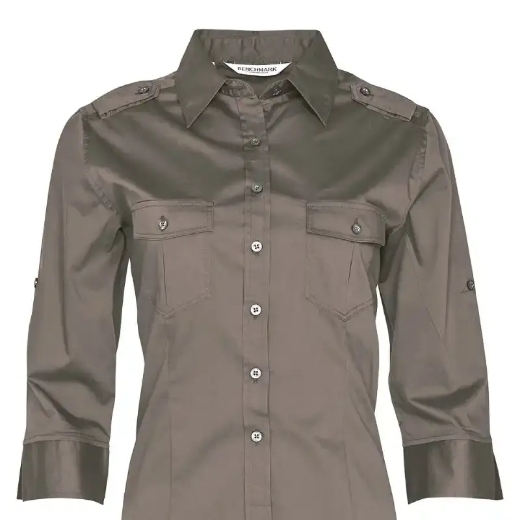 Picture of Winning Spirit, Ladies 3/4 Sleeve Military Shirt